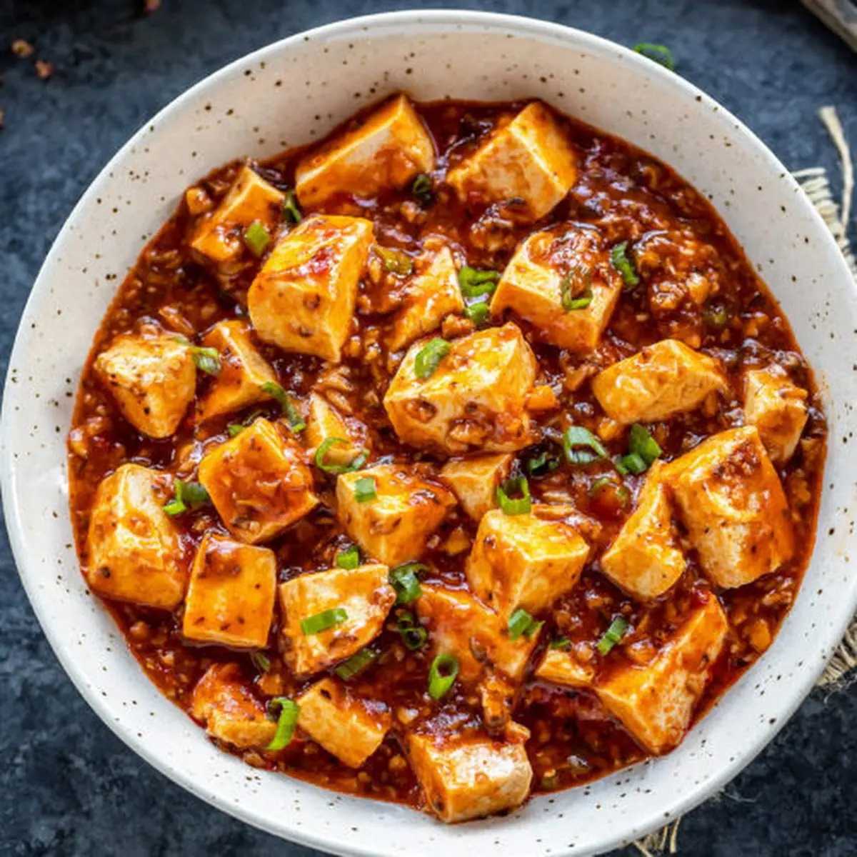 麻婆豆腐 mapo tofu